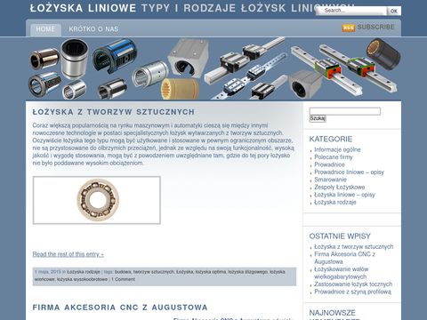 Lozyska-liniowe.com.pl - opisy techniczne łożysk