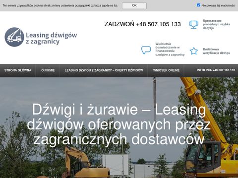 Dżwig portowy - leasingdzwiguzzagranicy.pl