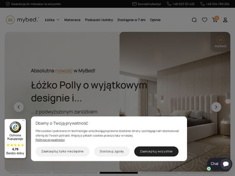 Łóżka tapicerowane - MyBed.pl