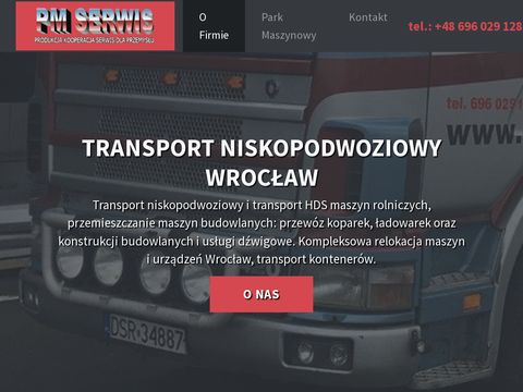 Transport specjalistyczny - niskopodwoziowy.pl