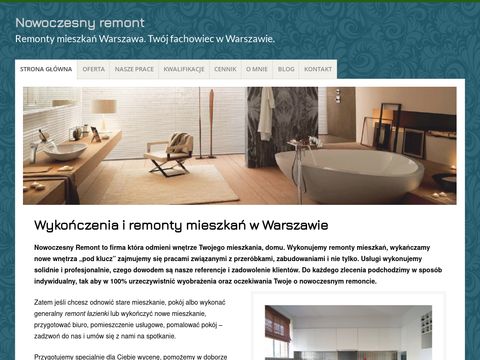 Remonty, wykończenia mieszkań w stanie deweloperskim Warszawa