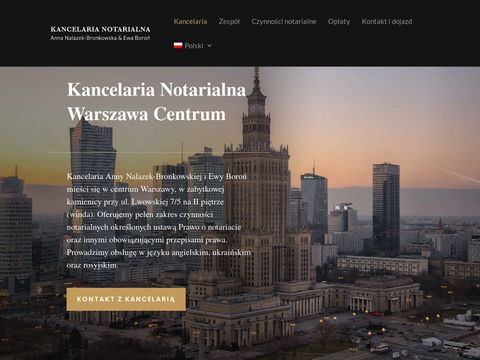 Kancelaria notarialna Warszawa