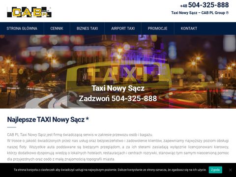 Taxi Nowy Sącz