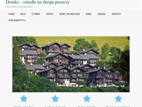 Domy energooszczędne w Grabówce - Osiedle na skraju puszczy