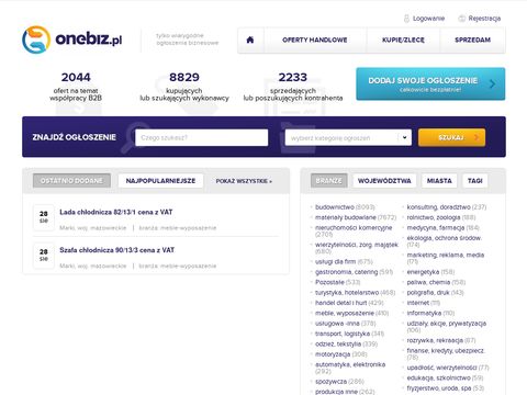 Wyszukiwarka cen usług - Tocena.pl