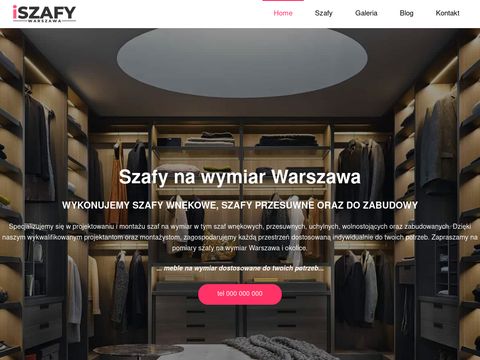 Szafy Wnękowe Warszawa - iszafy.pl