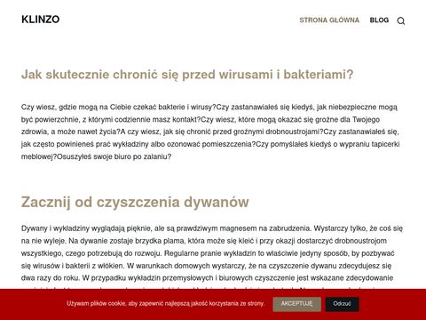 Pranie Dywanów Kraków - Klinzo.com