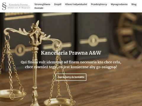 Adwokat Warszawa Bemowo, Ochota, Włochy, Wola - kancelariaprawna-aw.pl