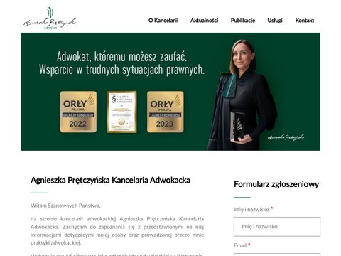 Adwokat Zielona Góra - Kancelaria Adwokacka A.Witek
