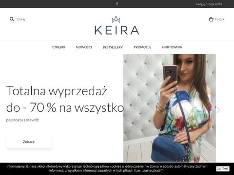Hurtownia torebek damskich - keira.com.pl