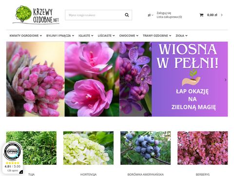Krzewyozdobne.net - sklep ogrodniczy online