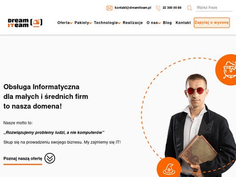 Dream ITeam - obsługa informatyczna firm Warszawa