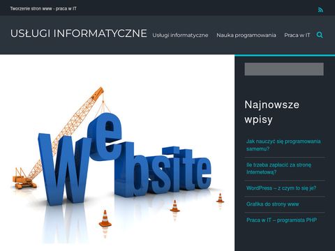 Grafik komputerowy - strony internetowe, logo, wizytówki