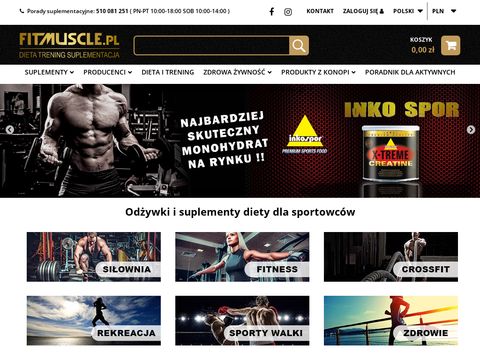 Suplementy diety - fitmuscle.pl