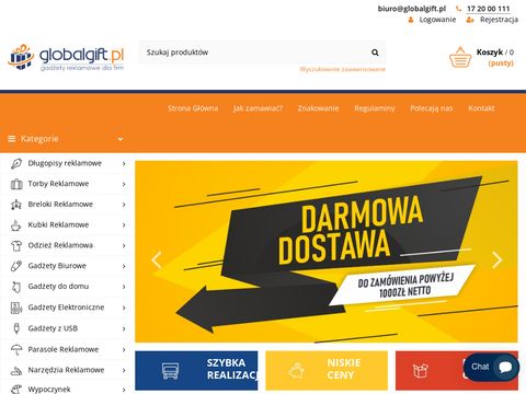 Sklep internetowy GlobalGift.pl - gadżety reklamowe dla firm