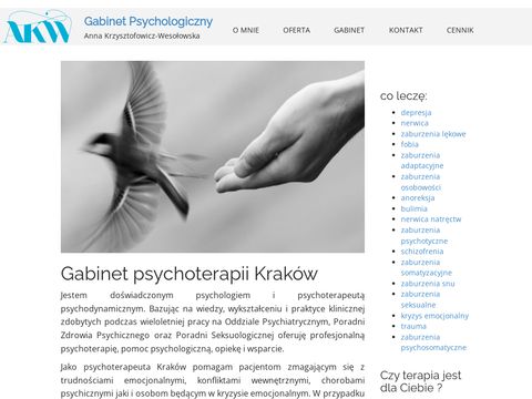 Dobry psychoterapeuta w Krakowie