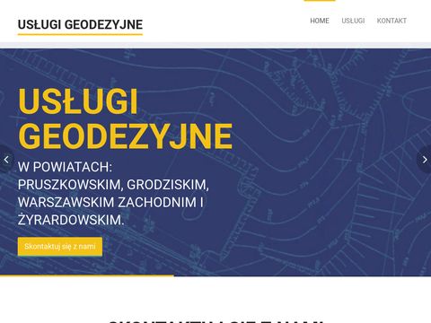 Geodeta - geodezja - usługi geodezyjne - geopruszkow
