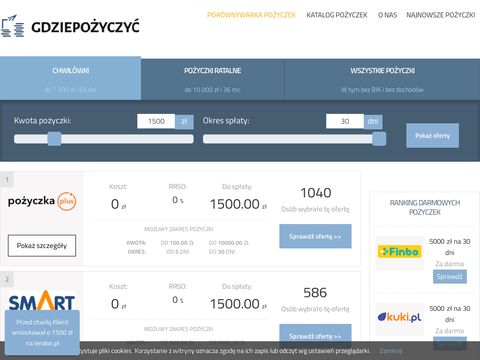 Pożyczka na konto przez internet - gdziepozyczki.pl