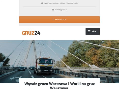 Worki big bag Warszawa - gruz24.pl