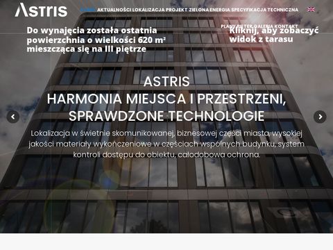 Astris - powierzchnie biurowe w Krakowie