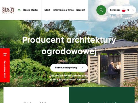 Bdburchex.com.pl - meble ogrodowe drewniane producent