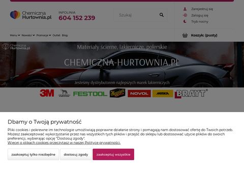 Sklep lakierniczy kraków - chemiczna-hurtownia.pl