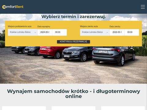 Wypożyczalnia samochodów w Tarnowie