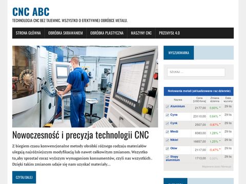 CNC-ABC.pl - obróbka CNC metalu