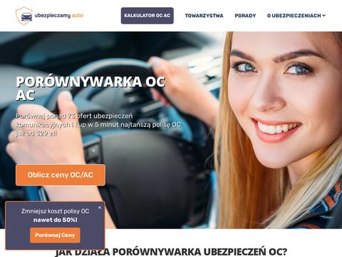 Porównywarka ubezpieczeń - ubezpieczamy-auto.pl