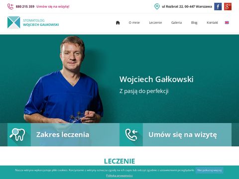 Stomatolog - Marek Więznowski lokalizacja Wrocław
