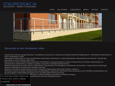 Budowa ogrodzeń, produkcja balustrad : Pk-inox.pl