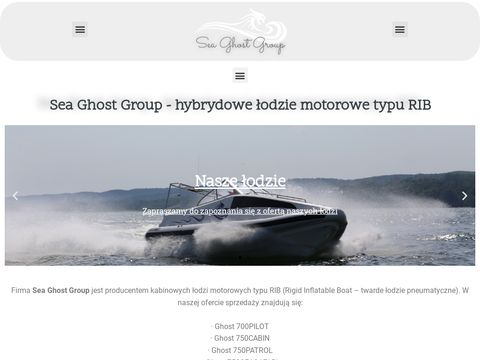 Łodzie hybrydowe rib - seaghostgroup.pl