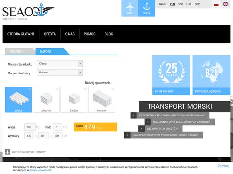 Seaoo.com | Transport morski, najlepszy przewoźnik, spedycja jest łatwa