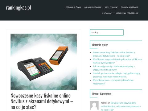 Fiskalny.warszawa.pl - ciekawostki ze świata technologii sprzedaży