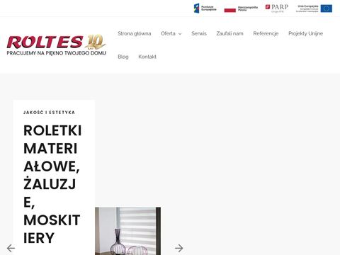 Producent rolet wewnętrznych - Roltes.eu