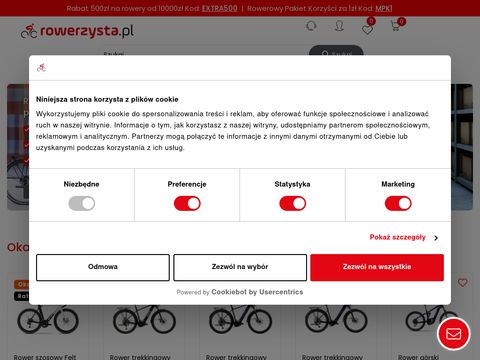 Sklep z akcesoriami do rowerów Gdynia - drerowery.pl