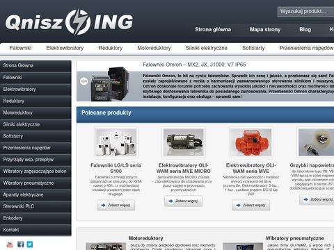 Falowniki, softstarty, elektowibratory - najwyższa jakość z qnisz ing