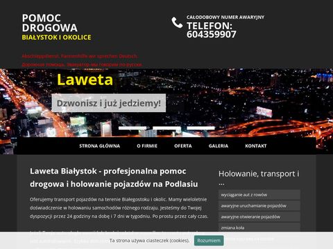 Usługi pomocy drogowej - pomocdrogowa24.wroclaw.pl