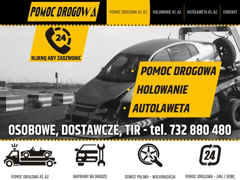 pomoc-drogowa-a1-a2-24h.pl - pomoc drogowa stryków