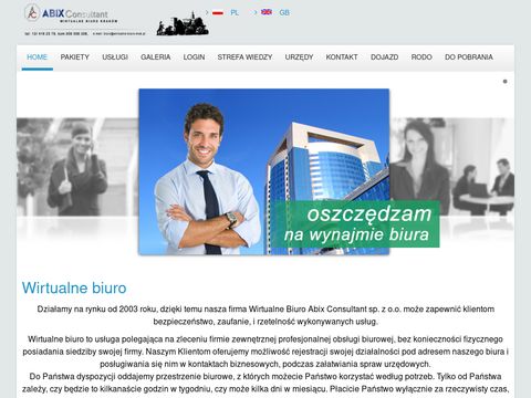 Wirtualny adres Warszawa Abix Consultant
