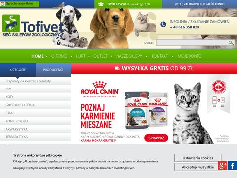 Leki dla zwierząt - Tofivet.pl