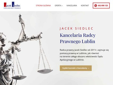Ochrona danych osobowych Lublin - www.kancelaria-siedlec.pl