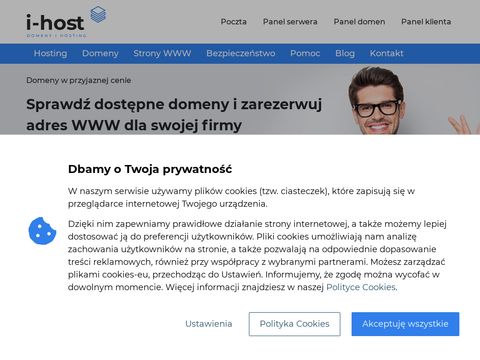 I-host.pl - hosting dopasowany do Twoich potrzeb