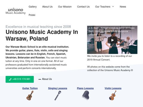 Musicacademy.pl - music school Warsaw