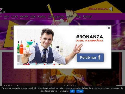 Barman na targi - mobilnibarmani.pl