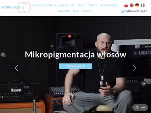 Mikropigmentacja skóry głowy - microhaar.pl