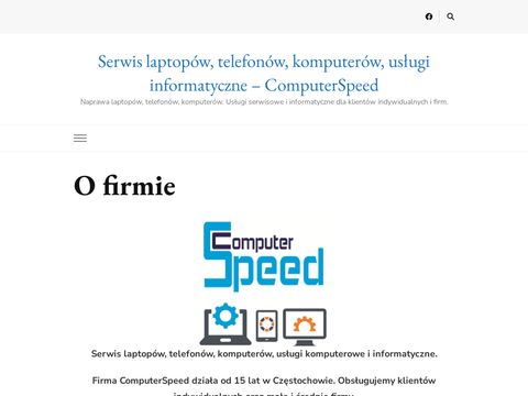 Serwis komputerów Częstochowa - ComputerSpeed