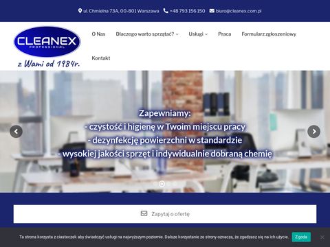 Firma sprzątająca - cleanex.com.pl