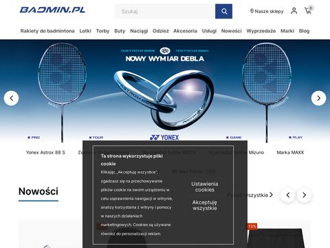 Badmin.pl - profesjonalne akcesoria i sprzęt do badmintona