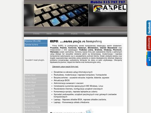 Kaleron - serwis komputerów i laptopów - sprzedaż - Wrocław - Jelcz Laskowice i okolice